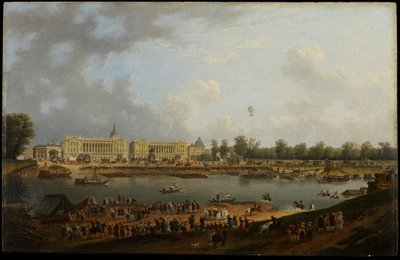 Place de la Concorde, c.1783 by Pierre Antoine Demachy